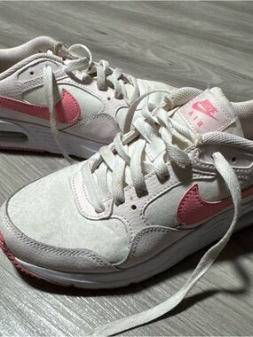 Preowned Nike Air Max SC Sneakers Pink/White CW4554-601 Size Women's 7